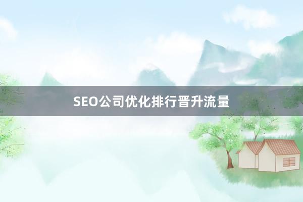 SEO公司优化排行晋升流量